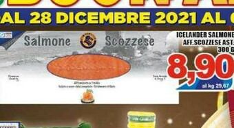 Sacoph Salmone affumicato offerta