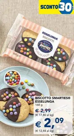 Esselunga Biscotto smarties ESSELUNGA offerta