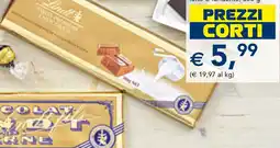 Esselunga Tavoletta LINDT offerta