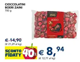 Esselunga Cioccolatini boeri ZAINI offerta