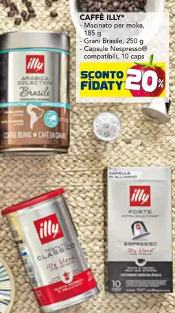 Esselunga Caffè ILLY offerta