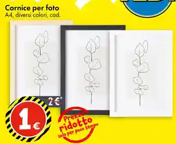 Tedi Cornice per foto A4 offerta