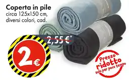 Tedi Coperta in pile offerta