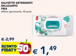 Esselunga Salviette detergenti milleusipiù FRIA offerta