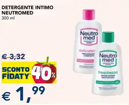 Esselunga Detergente intimo NEUTROMED offerta