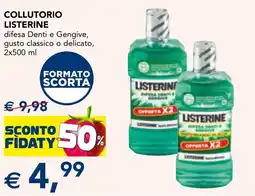 Esselunga Collutorio LISTERINE offerta