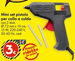 Tedi Mini set pistola per colla a caldo offerta