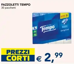 Esselunga Fazzoletti TEMPO offerta