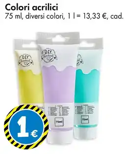 Tedi Colori acrilici offerta