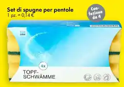Tedi Set di spugne per pentole offerta