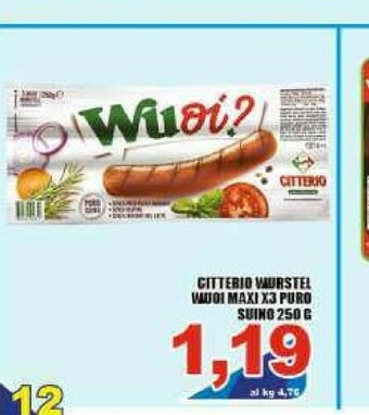Sacoph Wurstel offerta