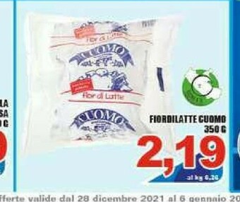 Sacoph Fior di latte offerta