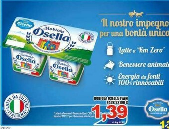 Sacoph Robiola offerta