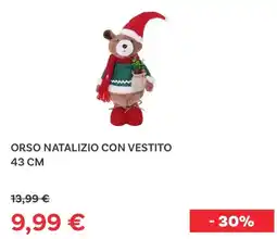 Max Factory Orso natalizio con vestito offerta