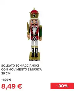 Max Factory Soldato schiaccianoci con movimento e musica offerta