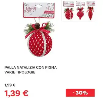 Max Factory Palla natalizia con pigna offerta