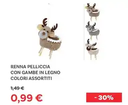 Max Factory Renna pelliccia con gambe in legno offerta