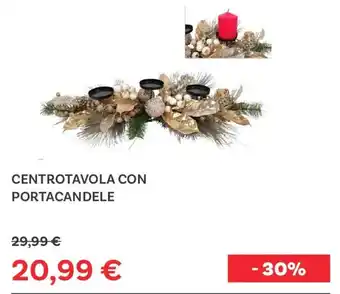 Max Factory Centrotavola con portacandele offerta