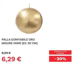 Max Factory Palla gonfiabile oro offerta