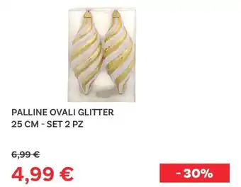Max Factory Palline ovali glitter offerta