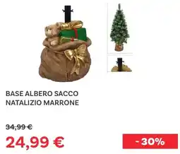Max Factory Base albero sacco natalizio marrone offerta