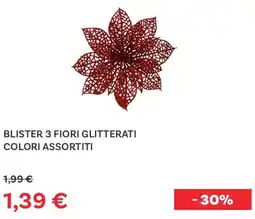 Max Factory Blister 3 fiori glitterati offerta