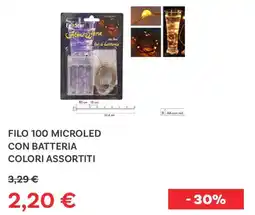 Max Factory Filo 100 microled con batteria offerta