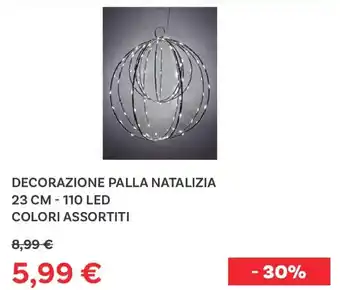Max Factory Decorazione palla natalizia offerta