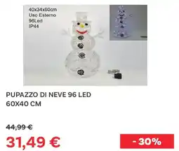 Max Factory Pupazzo di neve 96 LED offerta