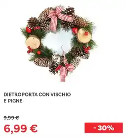 Max Factory Dietroporta con vischio e pigne offerta