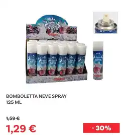 Max Factory Bomboletta neve spray offerta