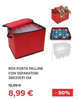 Max Factory Box porta palline con separatori offerta