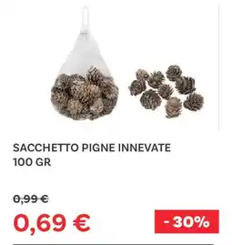 Max Factory Sacchetto pigne innevate offerta