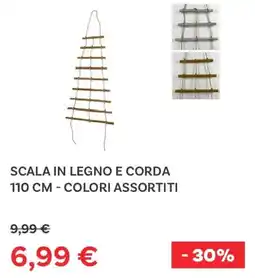 Max Factory Scala in legno e corda offerta