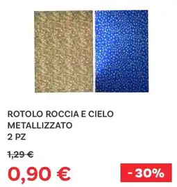 Max Factory Rotolo roccia e cielo metallizzato offerta