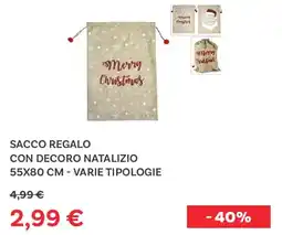 Max Factory Sacco regalo con decoro natalizio offerta