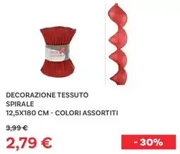 Max Factory Decorazione tessuto spirale offerta