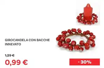 Max Factory Girocandela con bacche innevato offerta