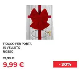Max Factory Fiocco per porta in velluto rosso offerta
