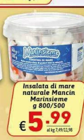 Ipercarni Insalata di mare offerta