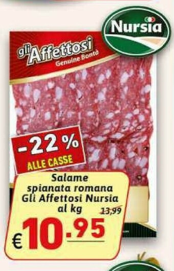Ipercarni Salame offerta