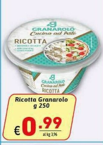 Ipercarni Ricotta offerta