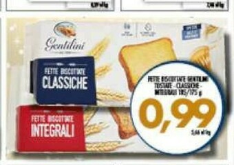 MA Supermercati Fette biscottate offerta