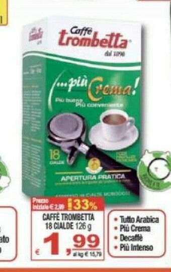 CTS Supermercati Cialde caffè offerta