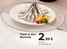 Carrefour Filetti di Alici Marinate offerta