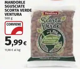 Coop Mandorle sgusciate scorta verde VENTURA offerta