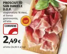Coop Prosciutto san daniele D.O.P. offerta