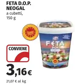 Coop Feta D.O.P. neogal a cubetti offerta