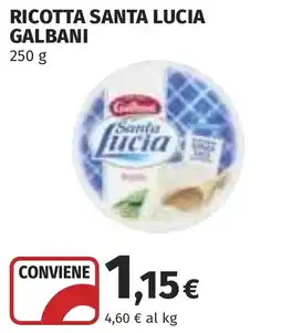Coop Ricotta santa lucia GALBANI offerta