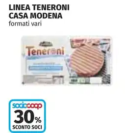 Coop Linea teneroni casa modena offerta